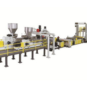 PET sheet twin screw extrusion machine